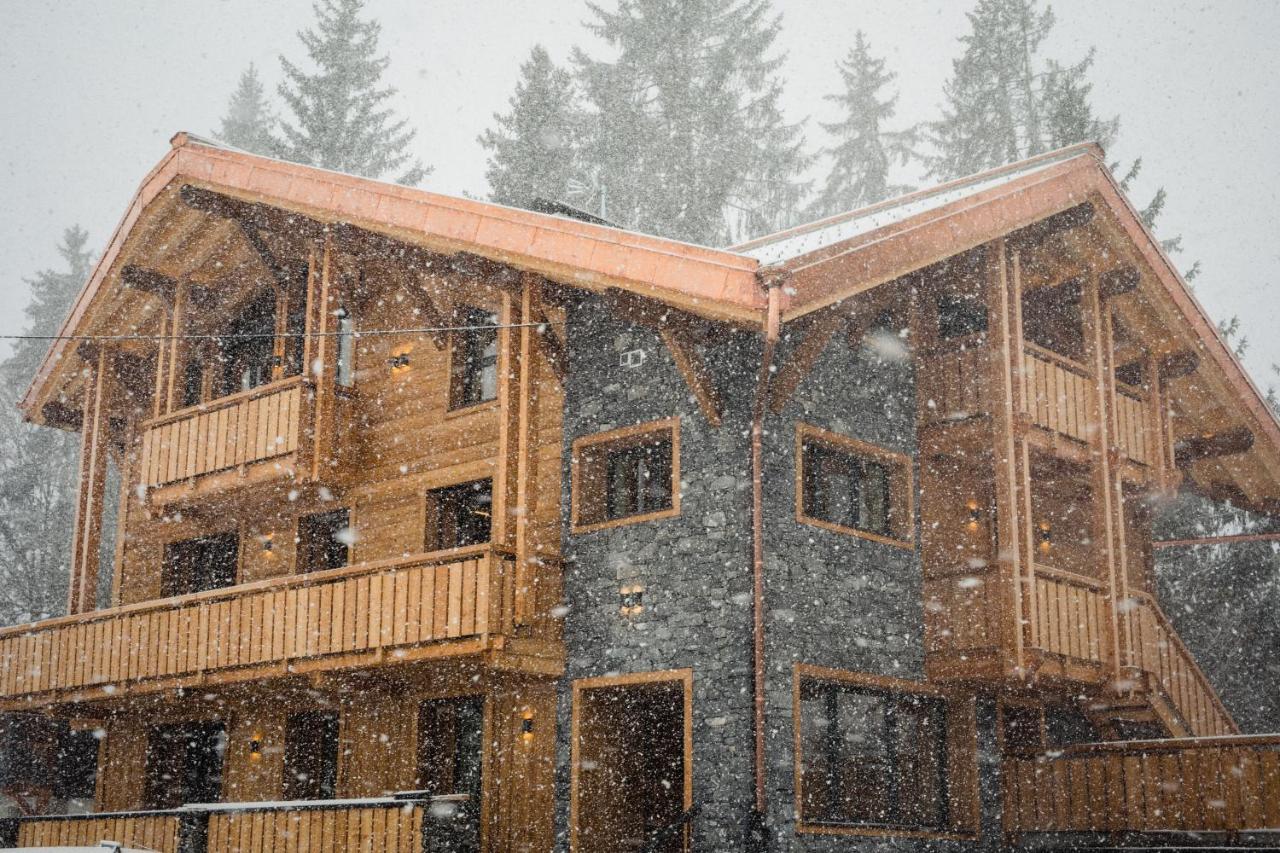 Chalet Sur Les Monts Morzine Montriond Buitenkant foto